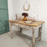 Ceruse farm table