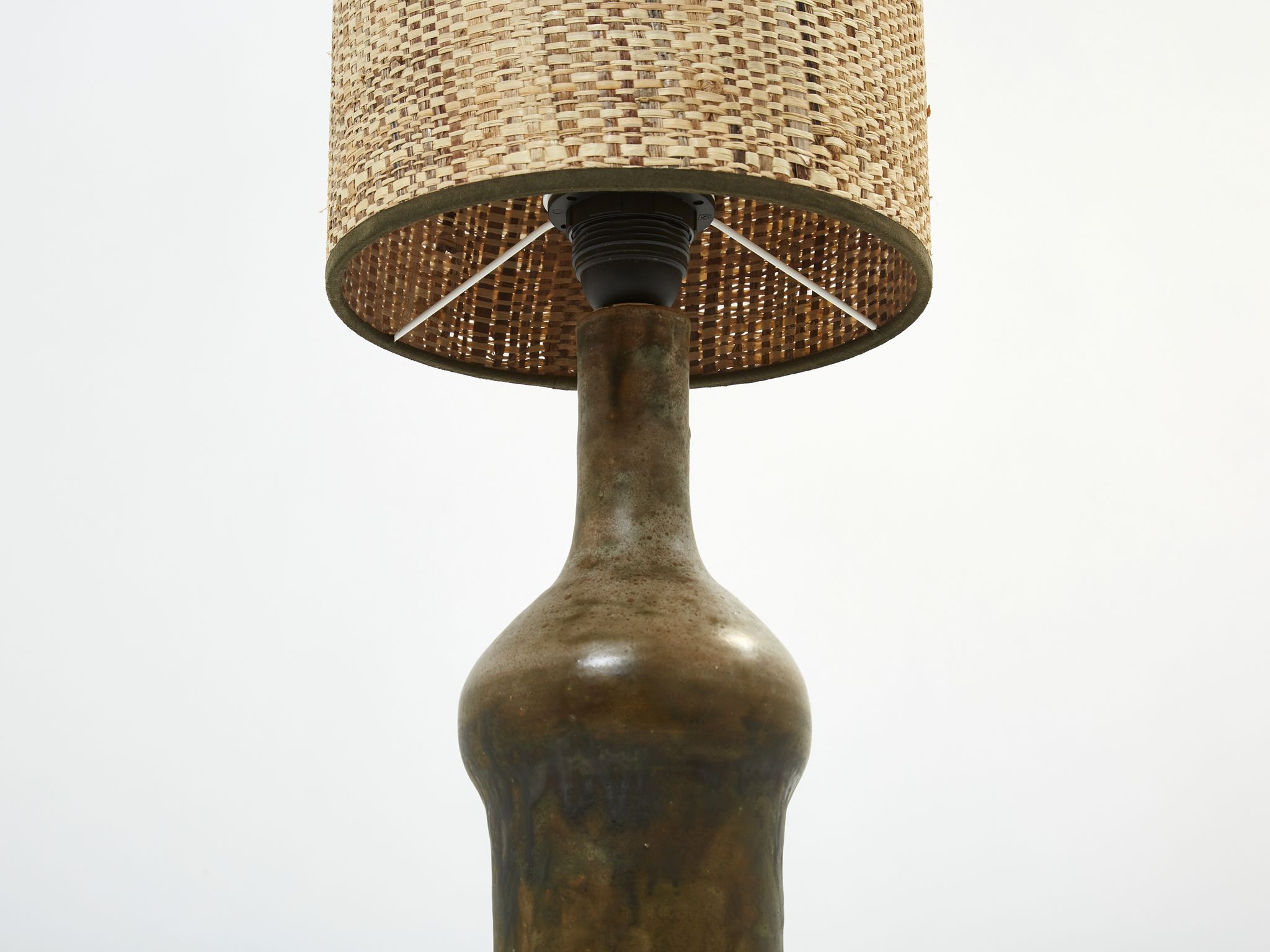 Lampe en céramique vers 1970