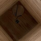 Big 1970 pine wood lamppost