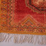 Vintage Handmade Taznakht Rug 118 x 199 cm - Berber Rug - Moroccan wool rug