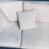 Mid-Century Modern Design Boucle Wool 3-Seater Sofa, 1960s