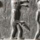 African door pair, ethnic panel