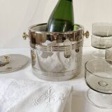 Silver-plated ice bucket