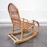 Rocking flesh in rattan