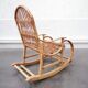 Rocking chair en rotin