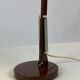 Table lamp in brown lacquered metal, of Danish design from the 1970s