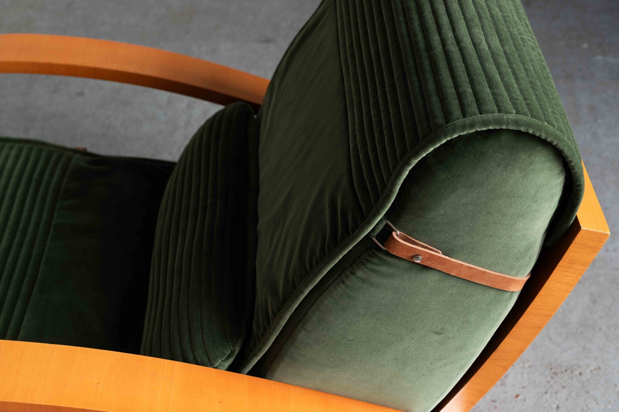 ‘Casablanca’ lounge chair with ottoman by Jamie Tresserra