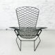 Fauteuil "bird" noir de Harry Bertoia pour Knoll 1970