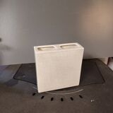 Vintage cracked ceramic vase