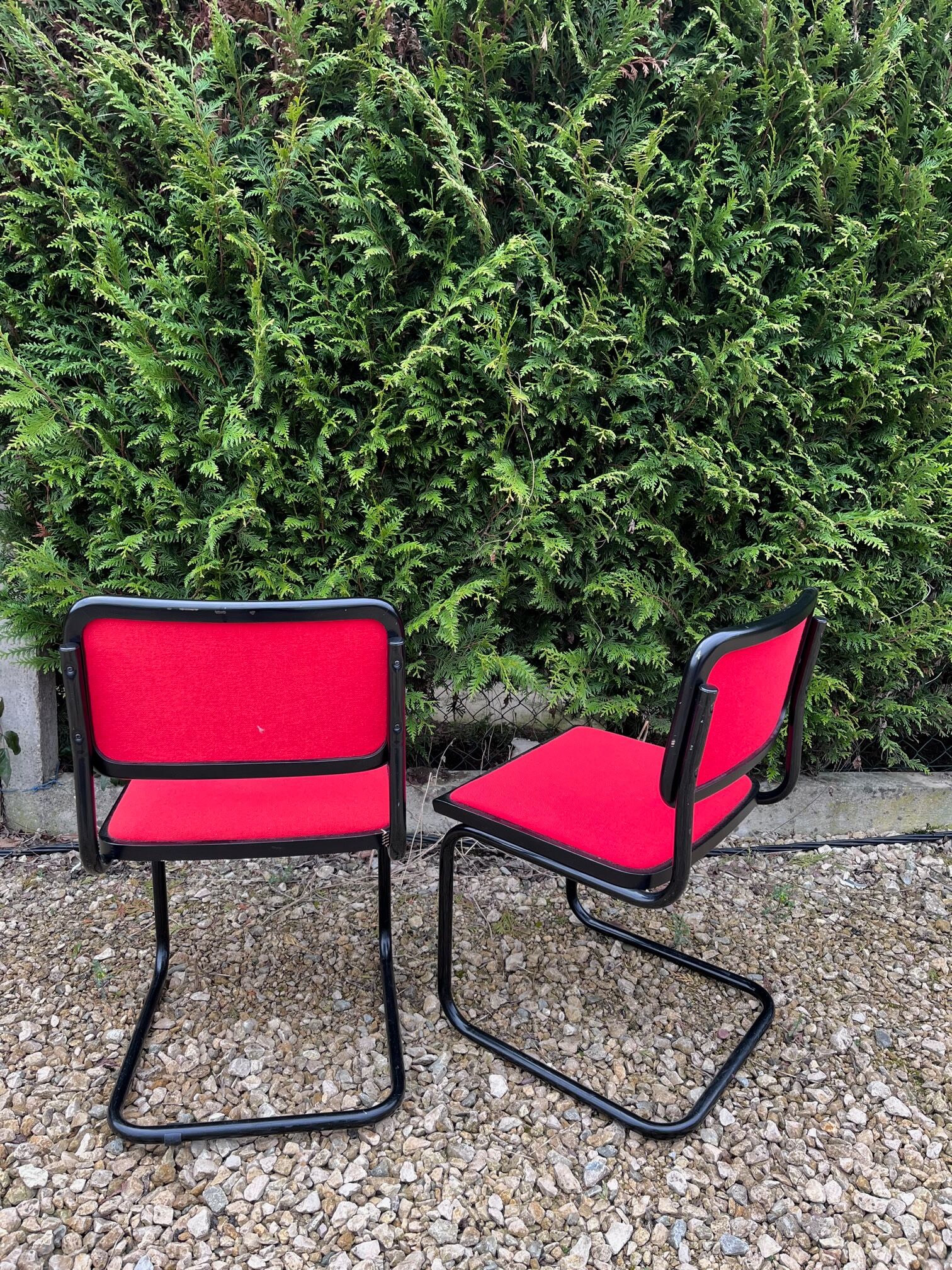 4 B34 chairs by Marcel Breuer