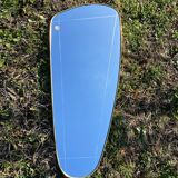 Grand miroir mural de forme asymétrique, Allemagne années 60