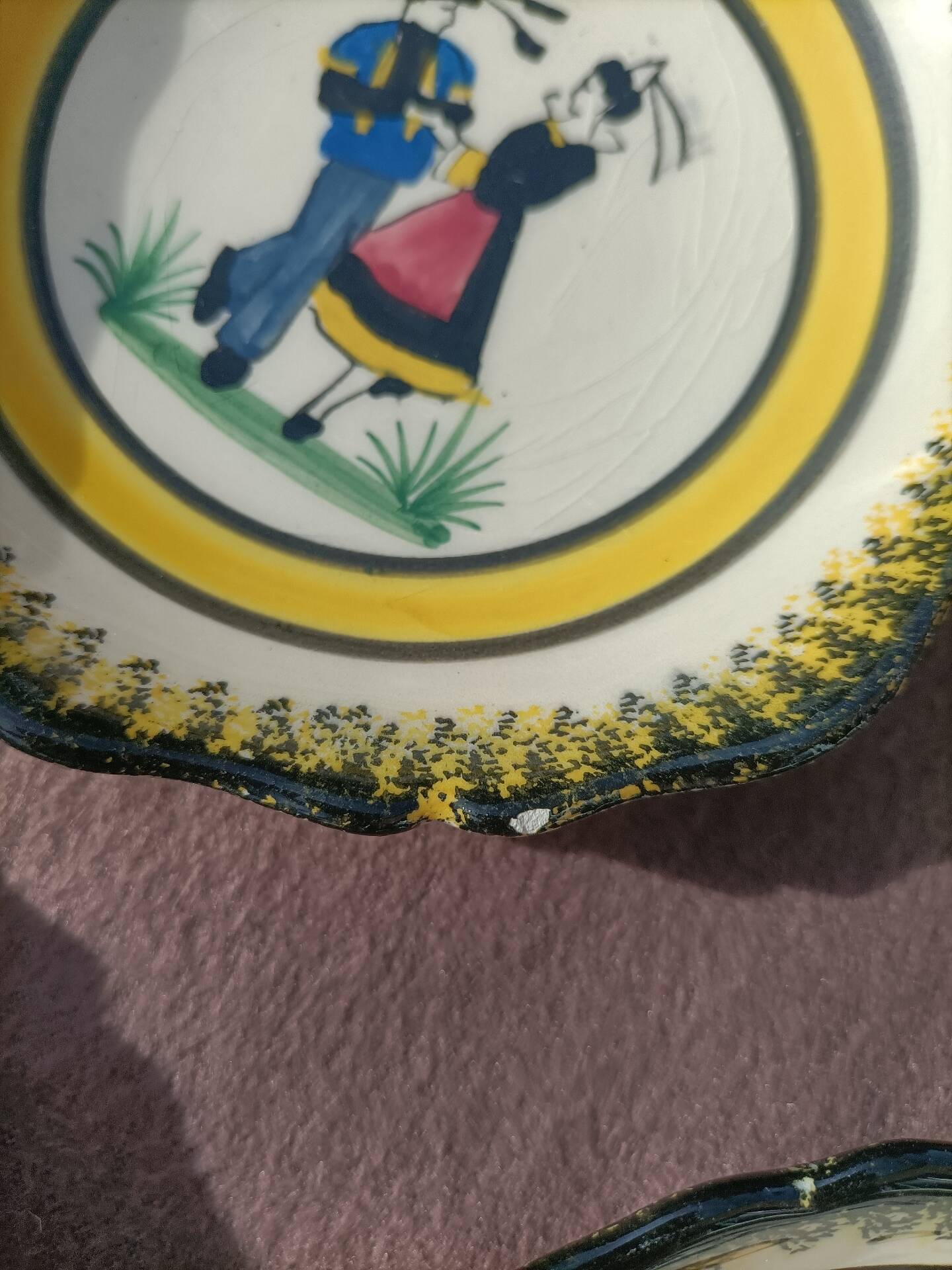 Henriot Quimper bowls