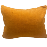 Coussin ethnique orange
