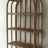 Bamboo shelf - rattan