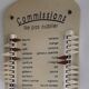 Vintage metal grocery list