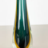 Large Murano Glass Sommerso Vase Designed by Flavio Poli attrib., Italy, 1970s