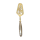 Gold metal pie server