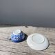4 tasses porcelaine bleu Japon