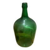 Green glass demijohn carboy