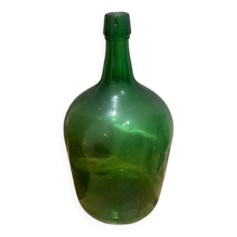 Bonbonne dame Jeanne verre verte