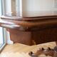 Table Art Déco bois violon
