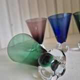 Set of crystal glasses
