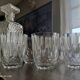 Whisky service 6pers 7pces italian glass A.Masserini
