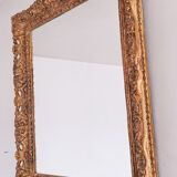 Bevelled trumeau mirror 60.5 x 51.5 cm