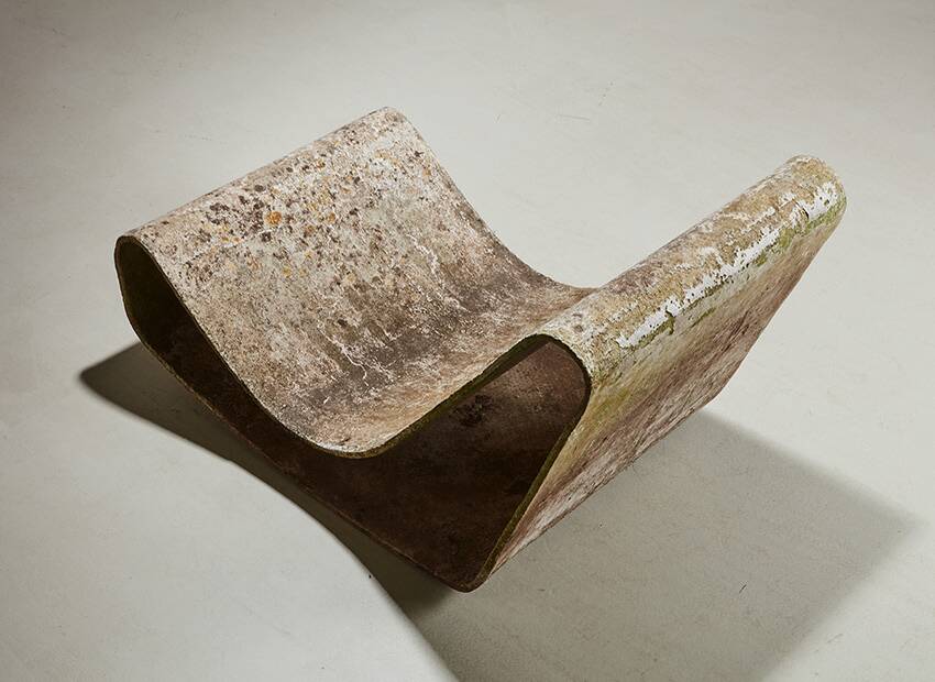 Loop chair by Willy Guhl for Eternit Switzerland 1954