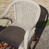 Wicker lounge