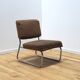 Suite of 3 vintage armchairs 50s