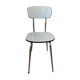 White formica chair