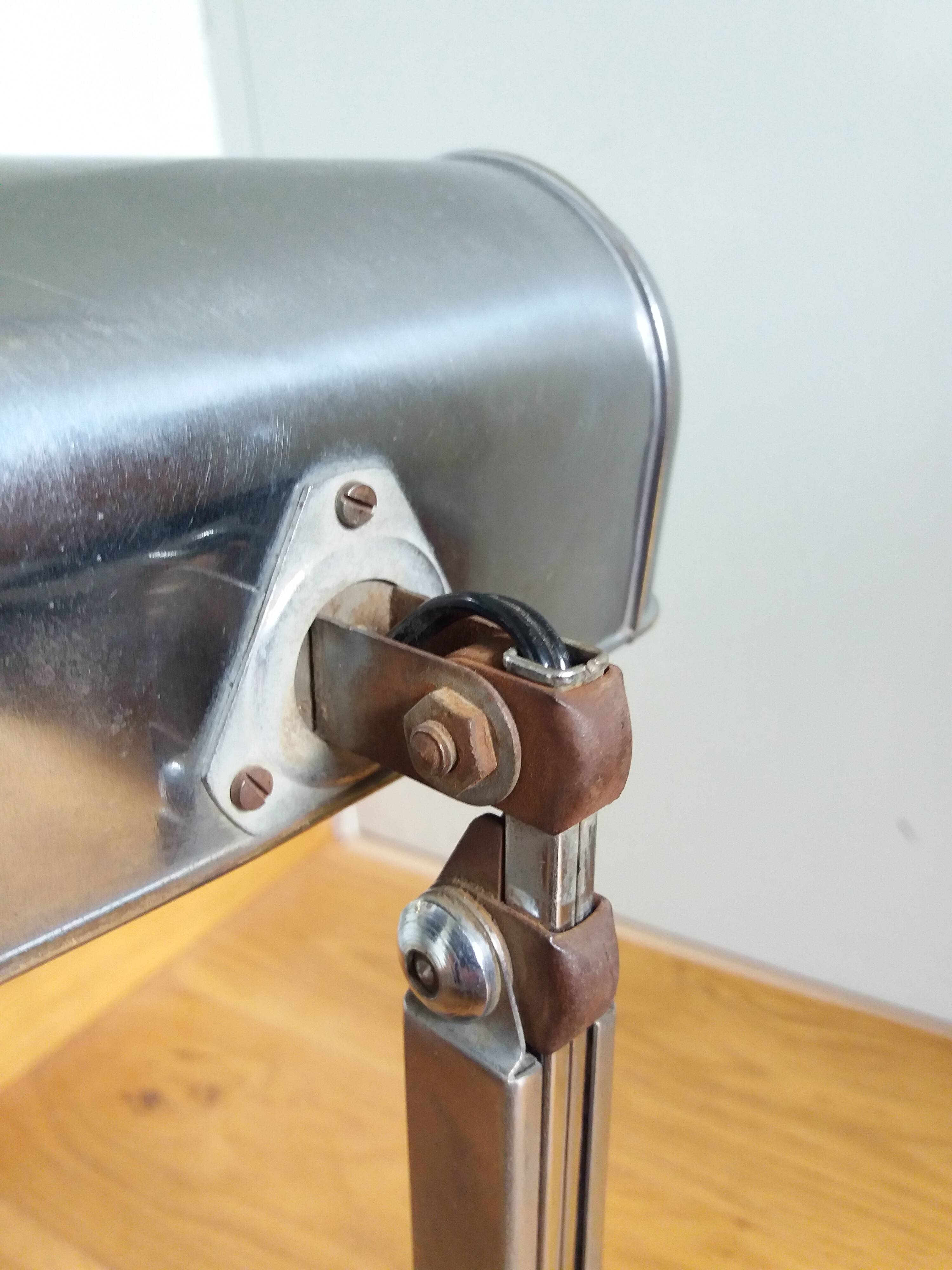 Art Deco “French craftsmanship” articulated lamp