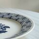 Vintage porcelain plate with fruit pattern