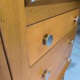 Vintage asymmetrical wardrobe