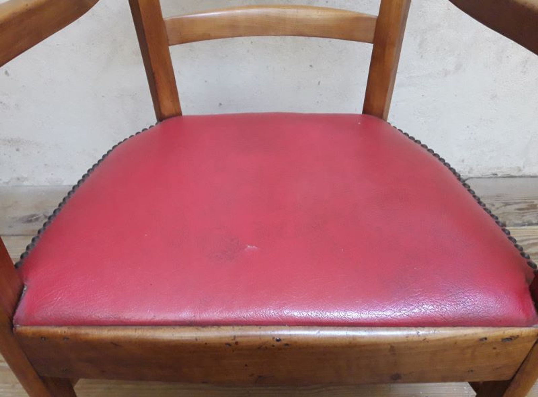 Armchair cherry tree period Restoration XIX °