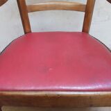 Armchair cherry tree period Restoration XIX °