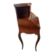 Bureau secrétaire maron Bois ACAJOU marqueterie