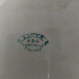 Vintage Art Deco compote dish Lunéville K&G