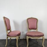 Pair of Louis XV style chairs