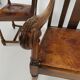 Paire de fauteuils en chêne F. Parker & Son – XIXe siècle anglais