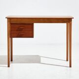 Restored teak and beech desk