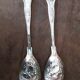 Metal salad servers