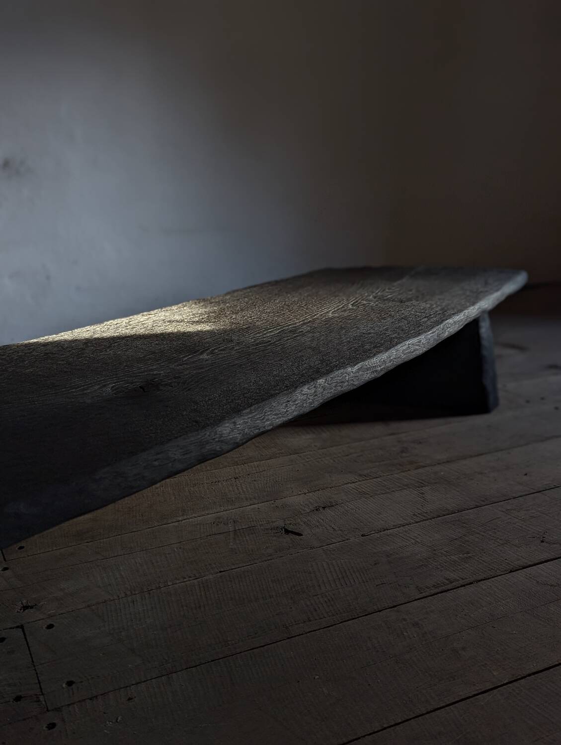 Burnt oak coffee table