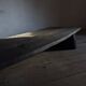 Burnt oak coffee table