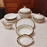 Table service Wedgwood fine porcelain model cornucopia