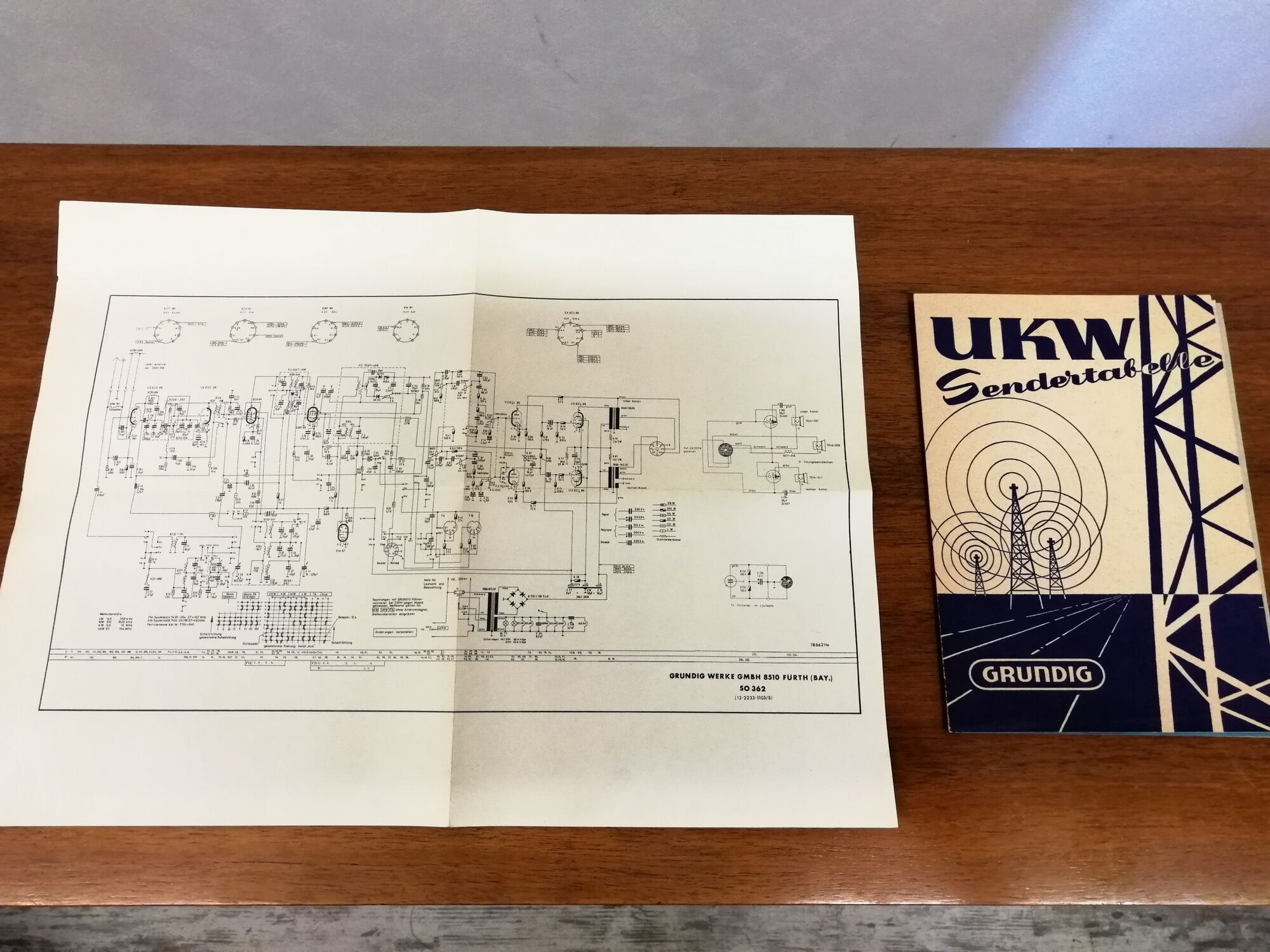 Scandinavian vintage radio furniture