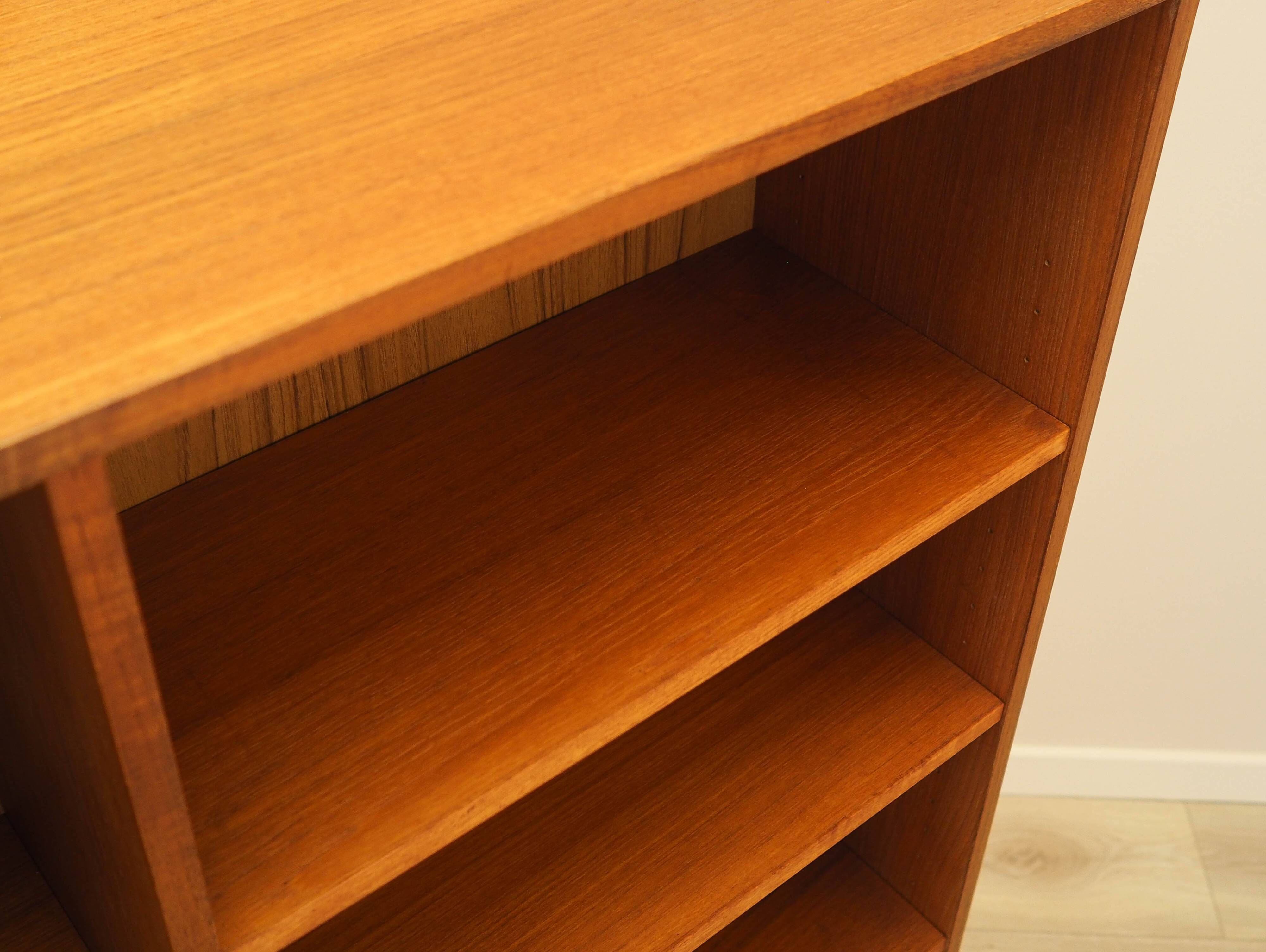 Teak bookcase, Danish design, 1970s, made in Denmark
