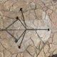 Maison style brass coffee table Jansen France