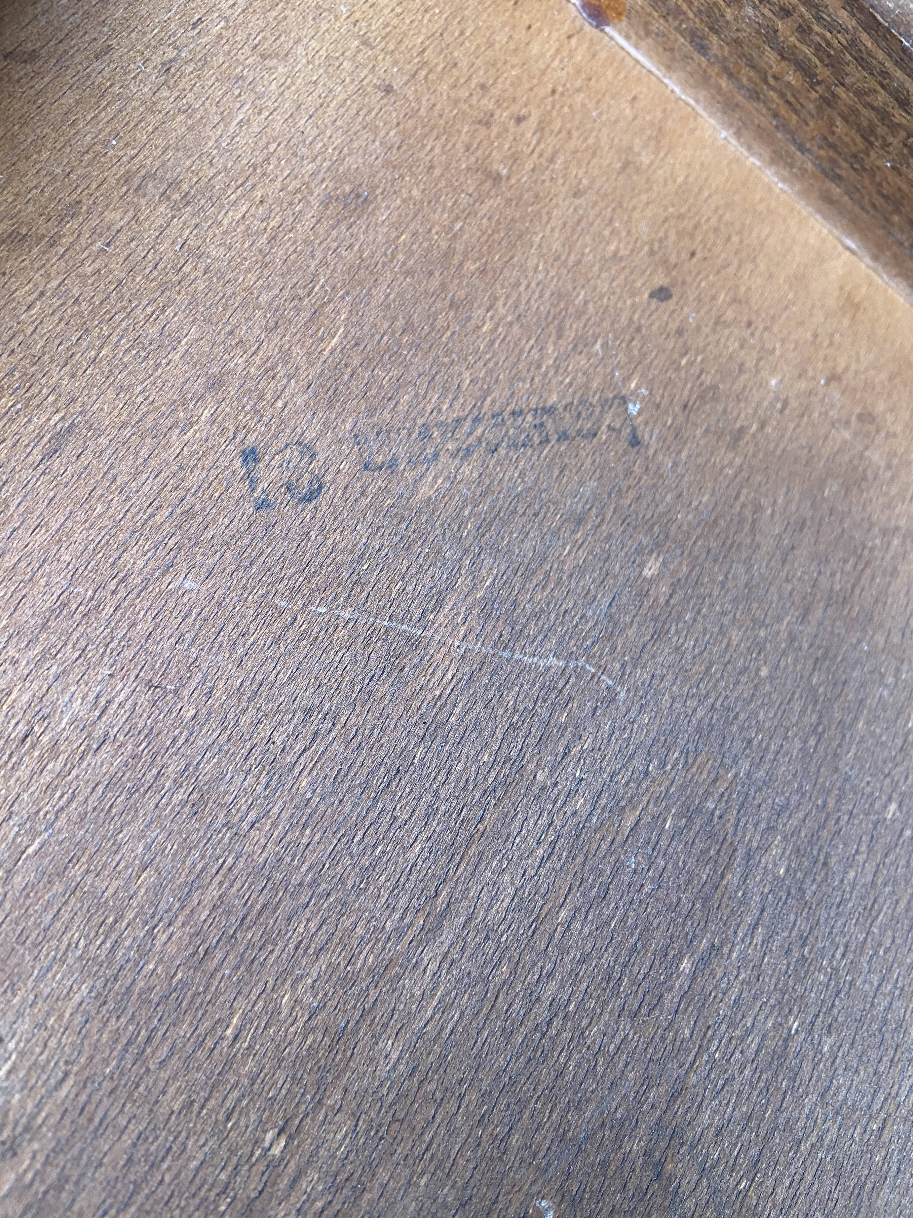 set of 4 Viennese chairs Curved wood Restaurant Paris bistro Fischel Baumann fanett Nr 12 years